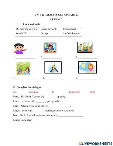 English 5 - Unit 2 - Lesson 2