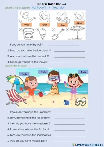 Do you have the ...?