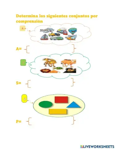 Determinación de conjuntos