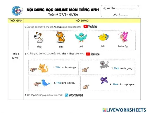 W9- Hướng dẫn học TA