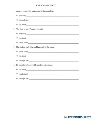 SO-SUCH-ENOUGH-TO - Test 1