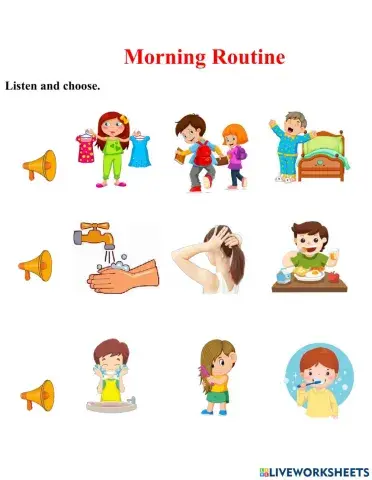 Morning routine