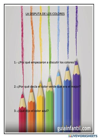 La disputa de los colores