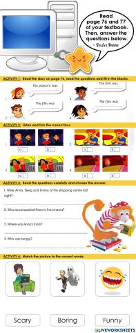 Get Smart Plus 3 Page 76 and 77