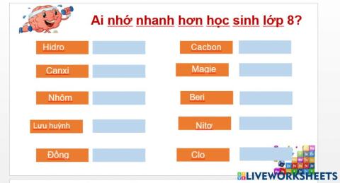Bài 5- nguyên tố hóa học