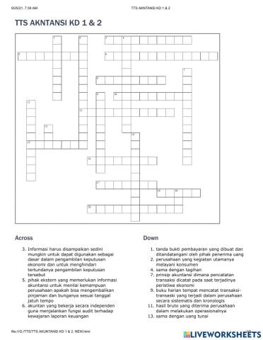 Tts  akuntansi kd 1 & 2