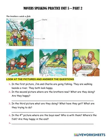 Movers speaking part 2