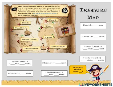 Multiplication and Division of Time (Year 3)