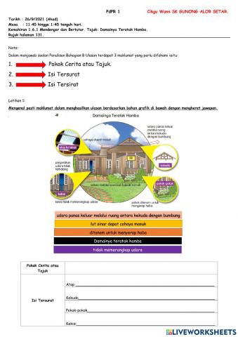 Latihan 1 : Penulisan Ulasan