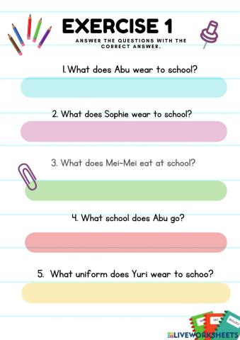 Schools around the world