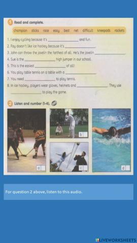 English yr 4- module 9- revision 9 (textbook)
