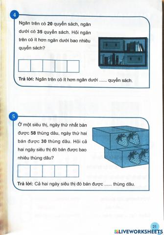 Nhiều hơn hay ít hơn bao nhiêu (tiết 2)