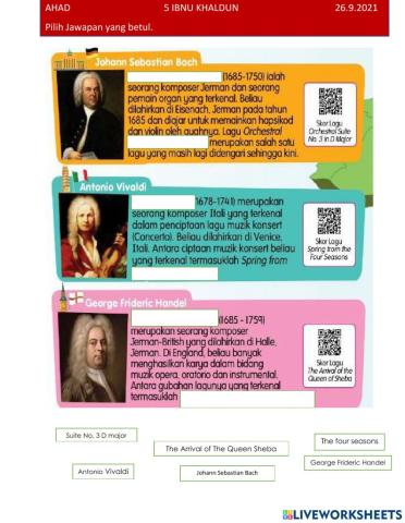 Muzik klasik barat 5ik