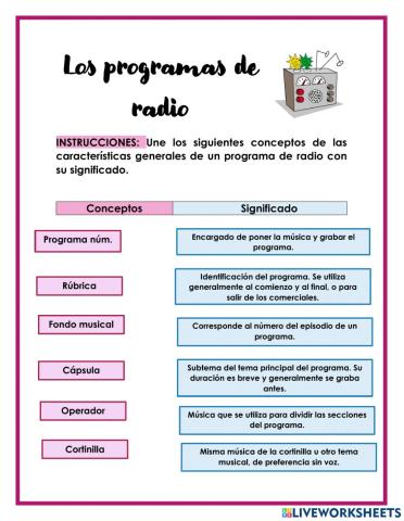 Programas de radio