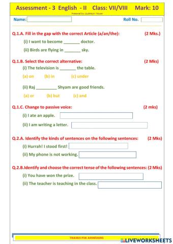 Eng Assessment 3 (batch - 1)