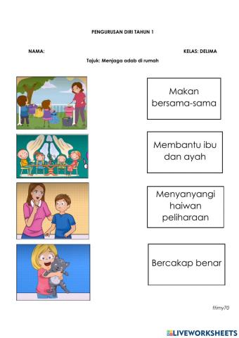 Menjaga Adab Di Rumah