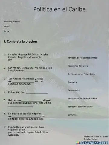 Política en el Caribe