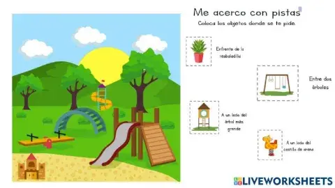 Me acerco con pistas