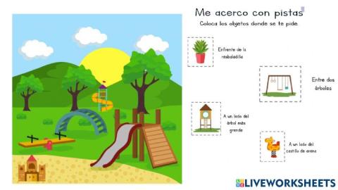 Me acerco con pistas