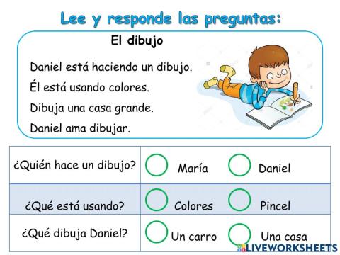 Lectura y comprensión