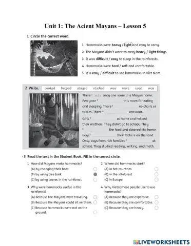 Family and friends 5- Unit 1- L5