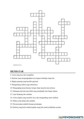 Teka teki silang anekdot