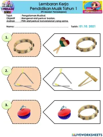 Mengenal alat perkusi konvensional