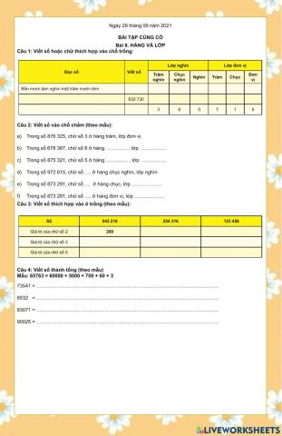 Tuần 02-Toán-Bài 8-VBT Toán