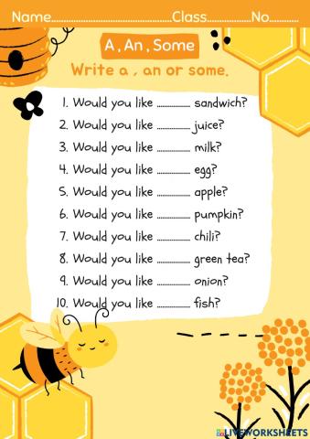 A,an,some