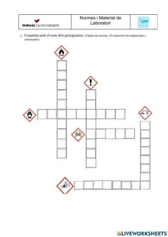Pictogrames de laboratori