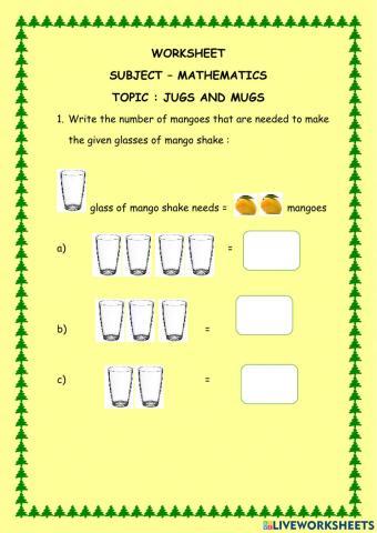 Jugs and mugs