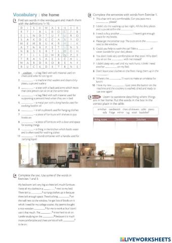 Vocabulary on Furniture