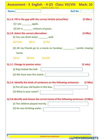 Eng II Assessment-3 Batch 2