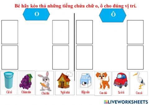 Trò chơi chữ cái o, ô