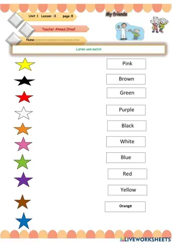 Color worksheet