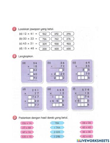 Darab dengan Dua Digit