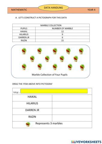 DATA HANDLING 1-bY Teacher Ctainon