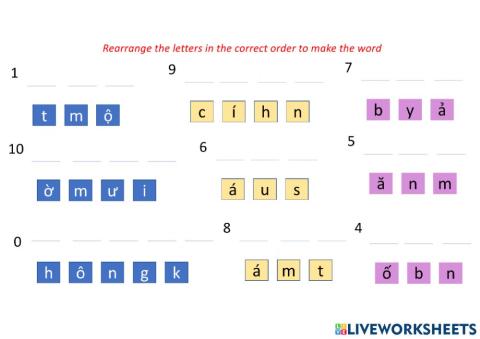 Đếm số - Couting