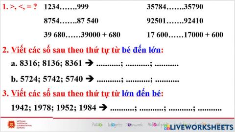 Tuần 4 - toán - thứ 2