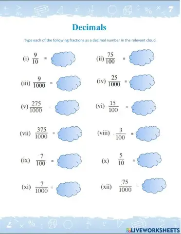 Grade 7 - Mathematics- Decimals