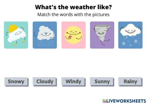 What's the weather like?