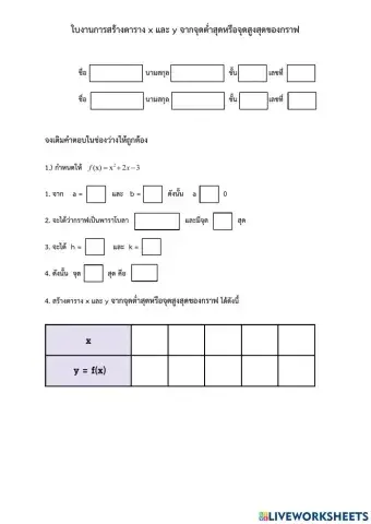 เก็บคะแนนพาราโบลา 3-5