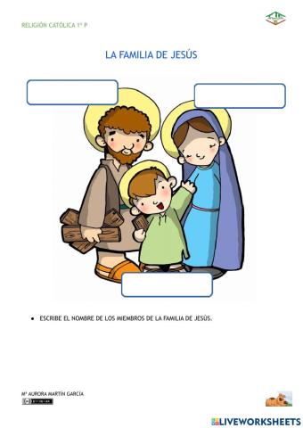 Jesús y su familia