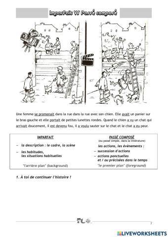 Passé composé et imparfait