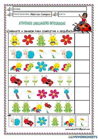 Sequência de imagens