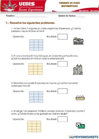 Evaluacion de matematicas