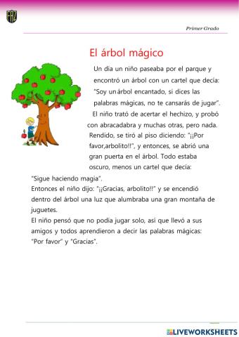 Faz arbol mágico