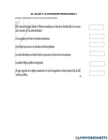 El islam y la expasión