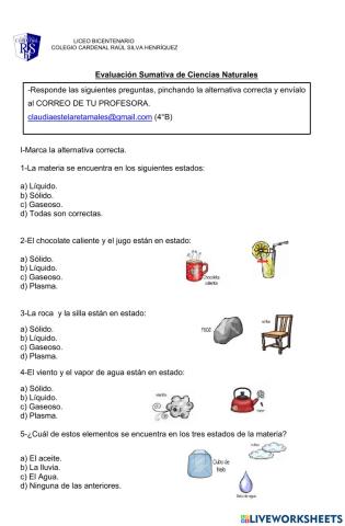 PRUEBA ESTADOS DE LA MATERIA 3