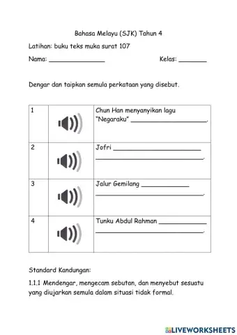 BM Tahun 4 BT ms 107